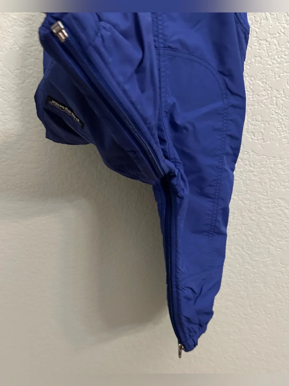 Vintage 1997 Patagonia Baby Snow Bib Overalls USA 18M Purple